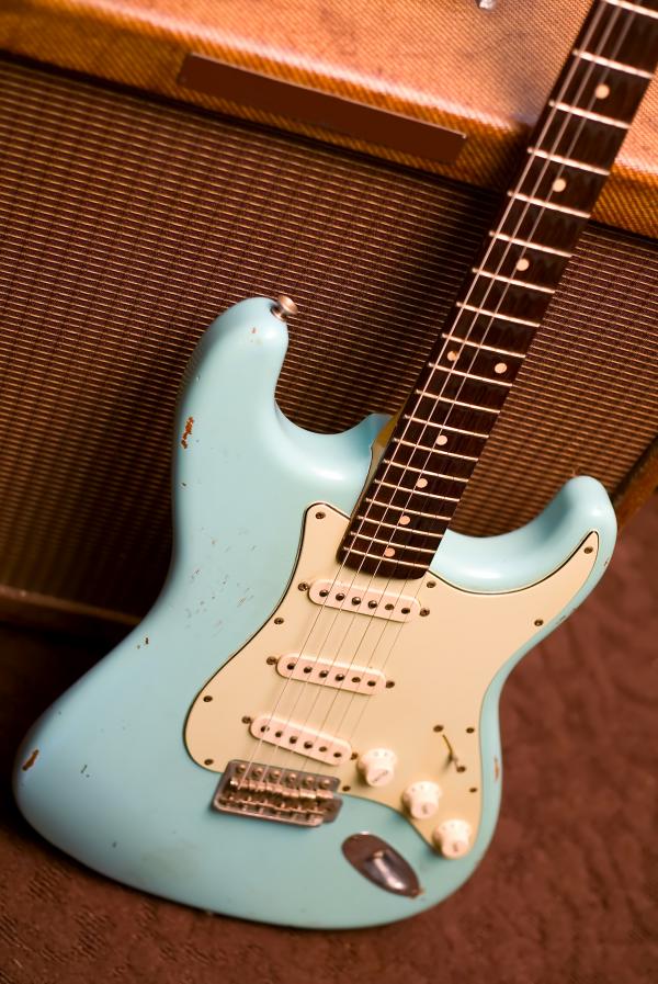 Special Edition Bullet Stratocaster SSS Electric Guitar with Tremolo Baby Blue 